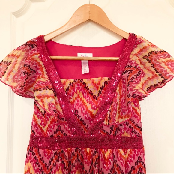 Justice Girl’s Leopard Print Maxi Dress - Picture 2 of 9